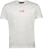 Icon T-shirt White Red